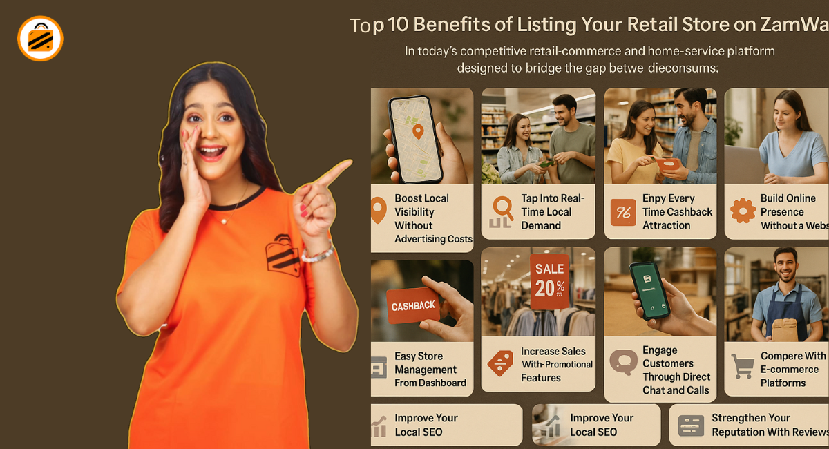 Top 10 Benefits of Listing Your Retail Store on ZamWays